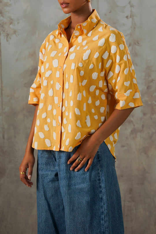 YELLOW YELLOW MOSS SAFARI SHIRT
