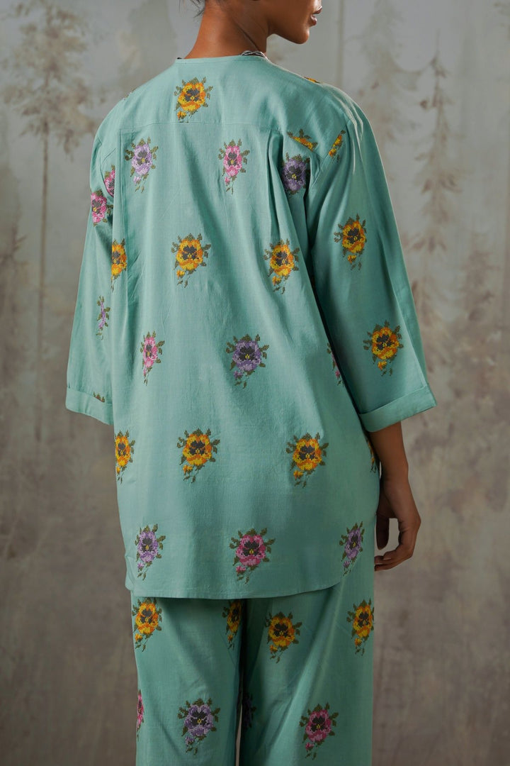 AQUA LOVE PANSY TUNIC
