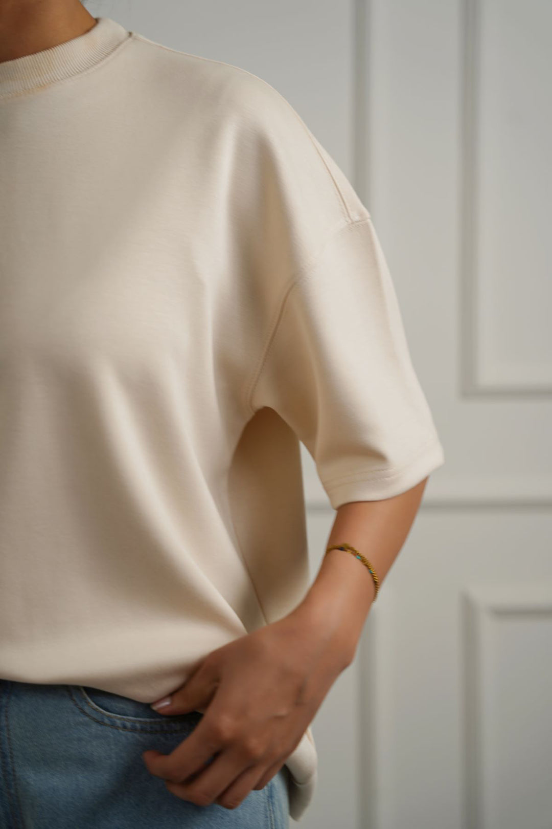 IVORY DRAFT STUDIO TEE