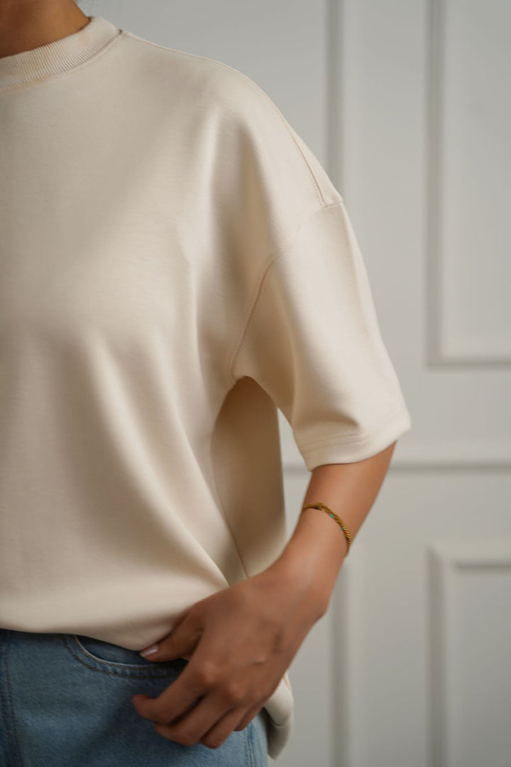 IVORY DRAFT STUDIO TEE
