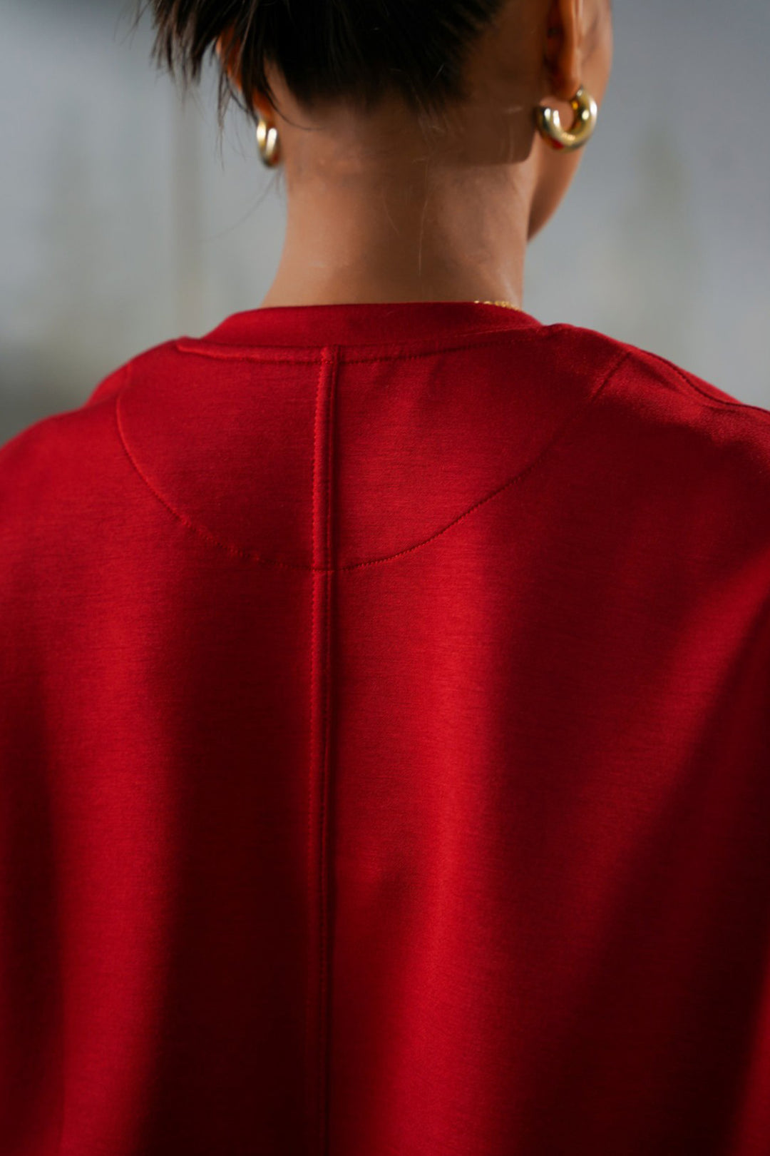 RED CHERRY OVERSIZED T-SHIRT