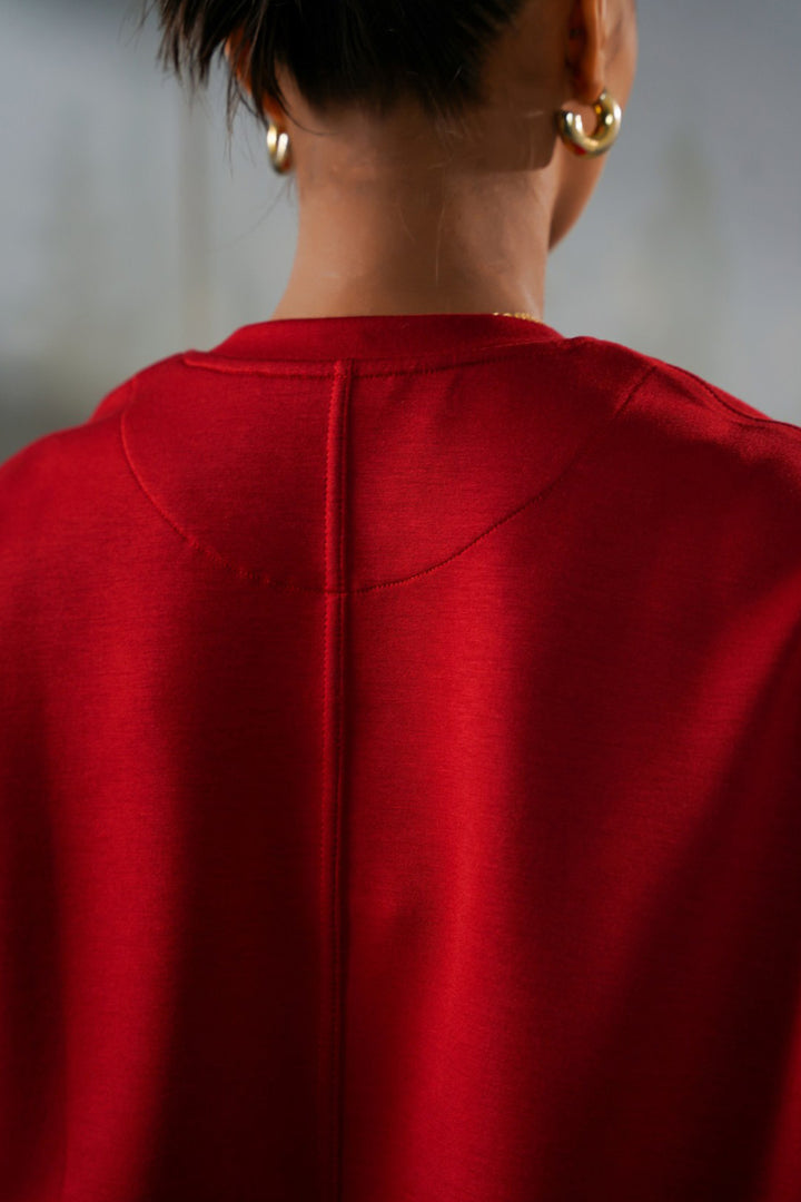 RED CHERRY OVERSIZED T-SHIRT