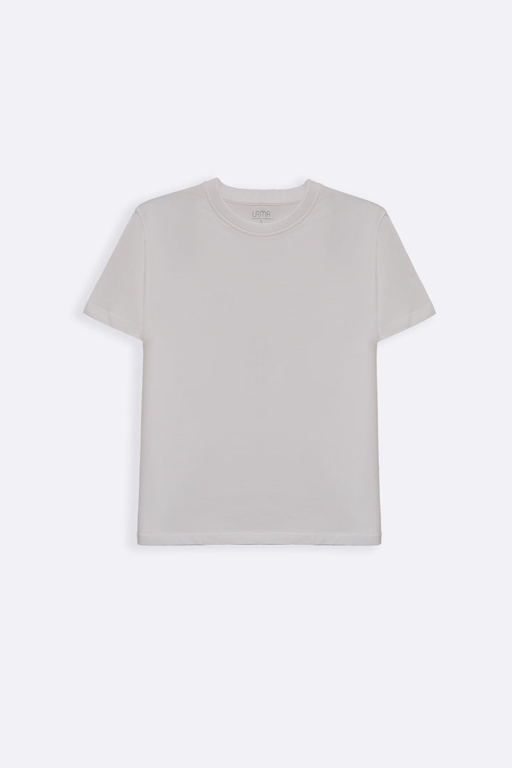 WHITE CASUAL EVERYDAY TEE