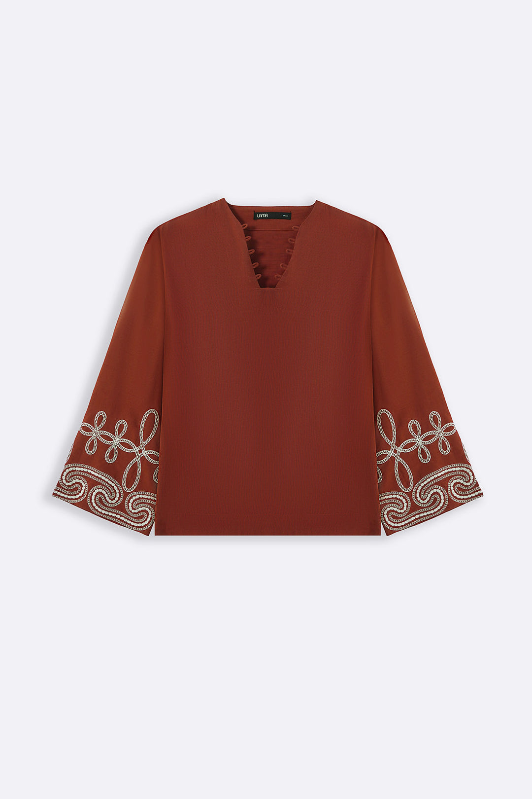 RUST WINE KORU TUNIC