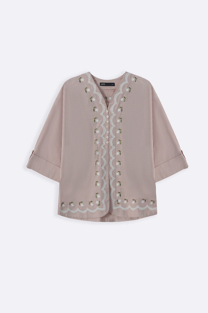 PINK BELL FLORAL SHIRT