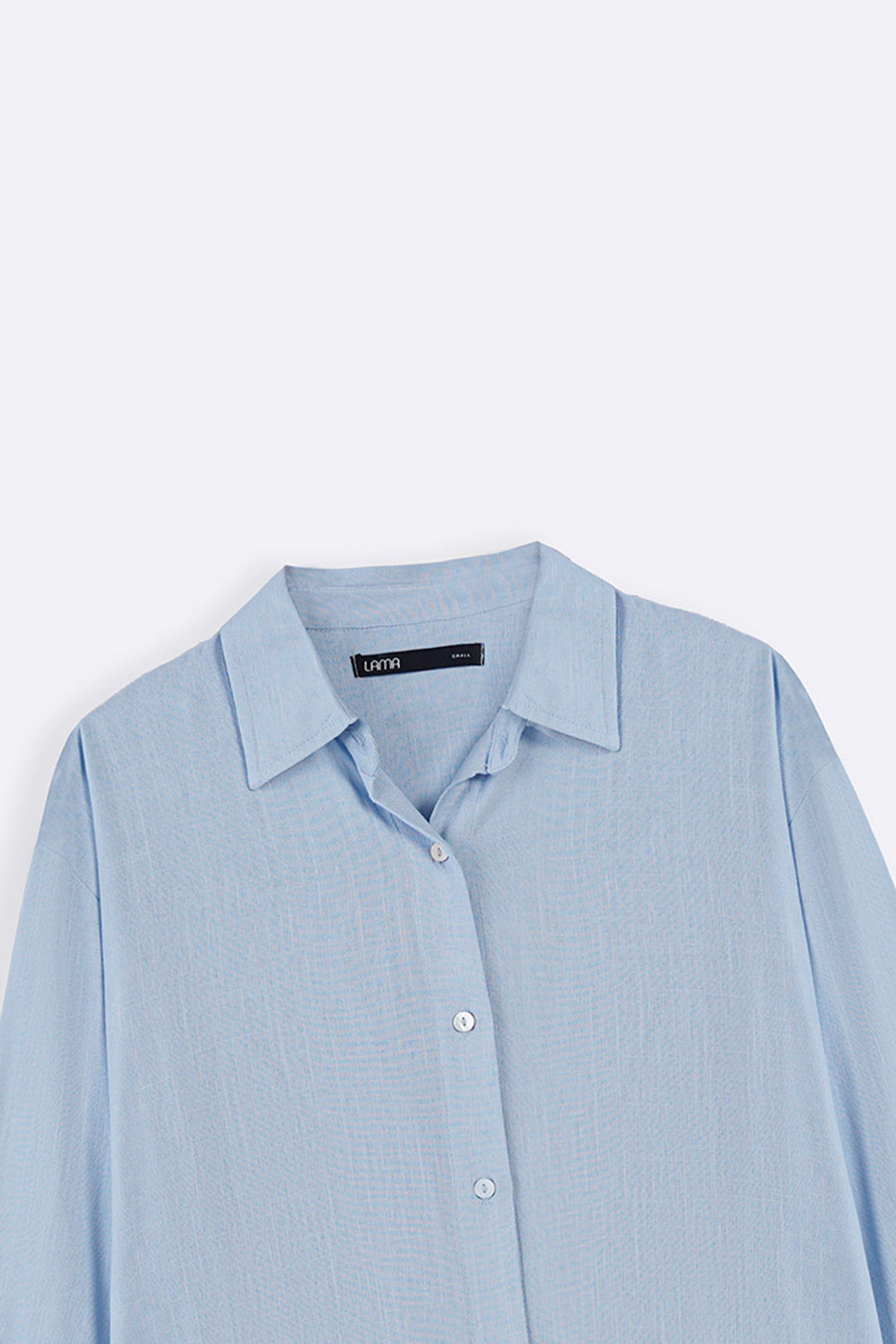 SKY BLUE EVERYDAY LINEN BLEND SHIRT