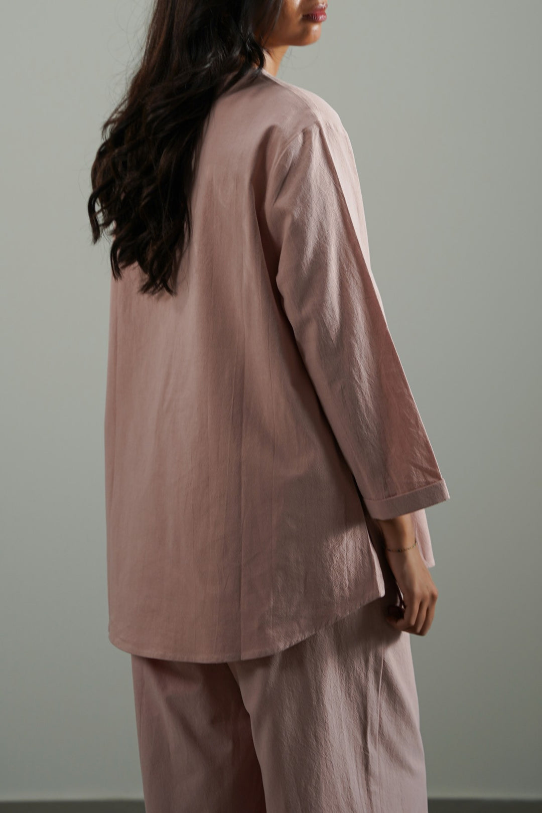 PINK ORGANIC COTTON SHIRT