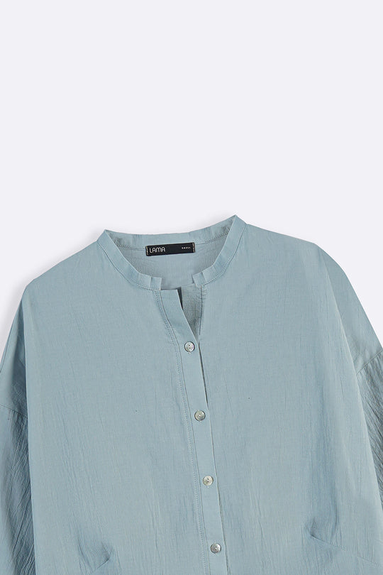 AQUA EVERYDAY FEATHER COTTON TUNIC