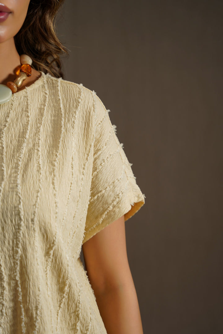 OFF WHITE WILLOW KNIT TOP