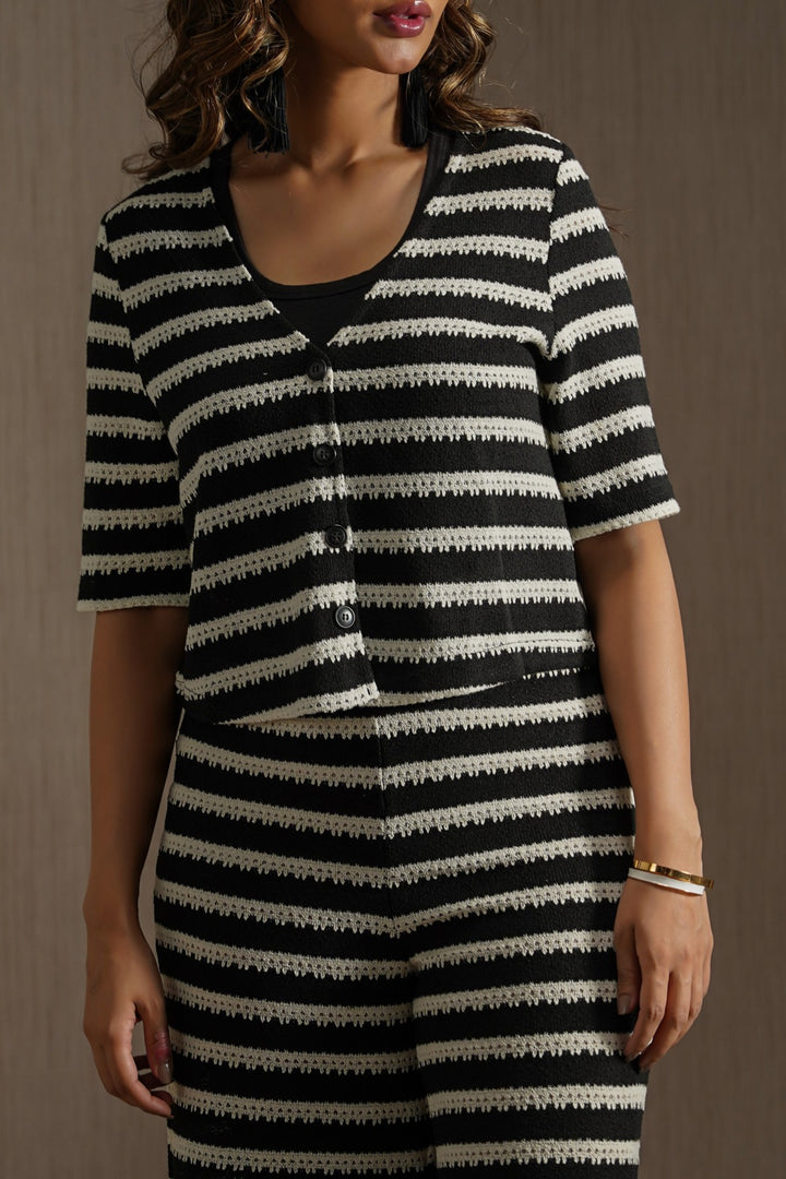 BLACK SEA KNIT TOP