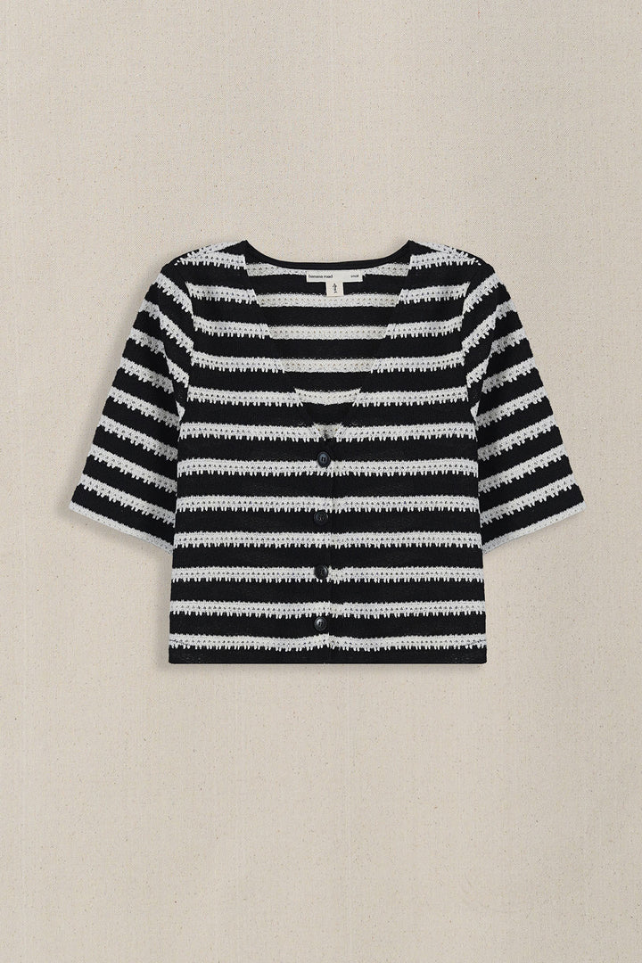 BLACK SEA KNIT TOP