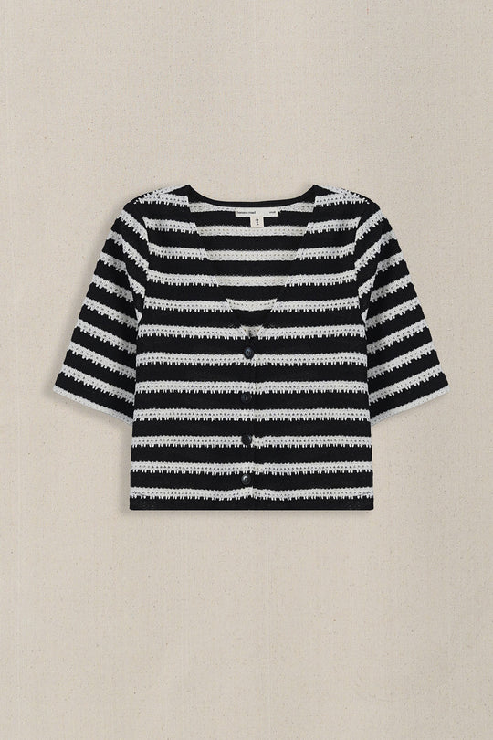 BLACK SEA KNIT TOP
