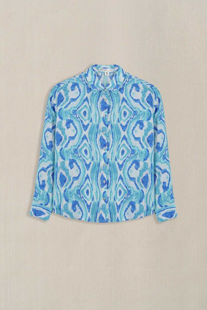 BLUE TIDAL FLOW SHIRT