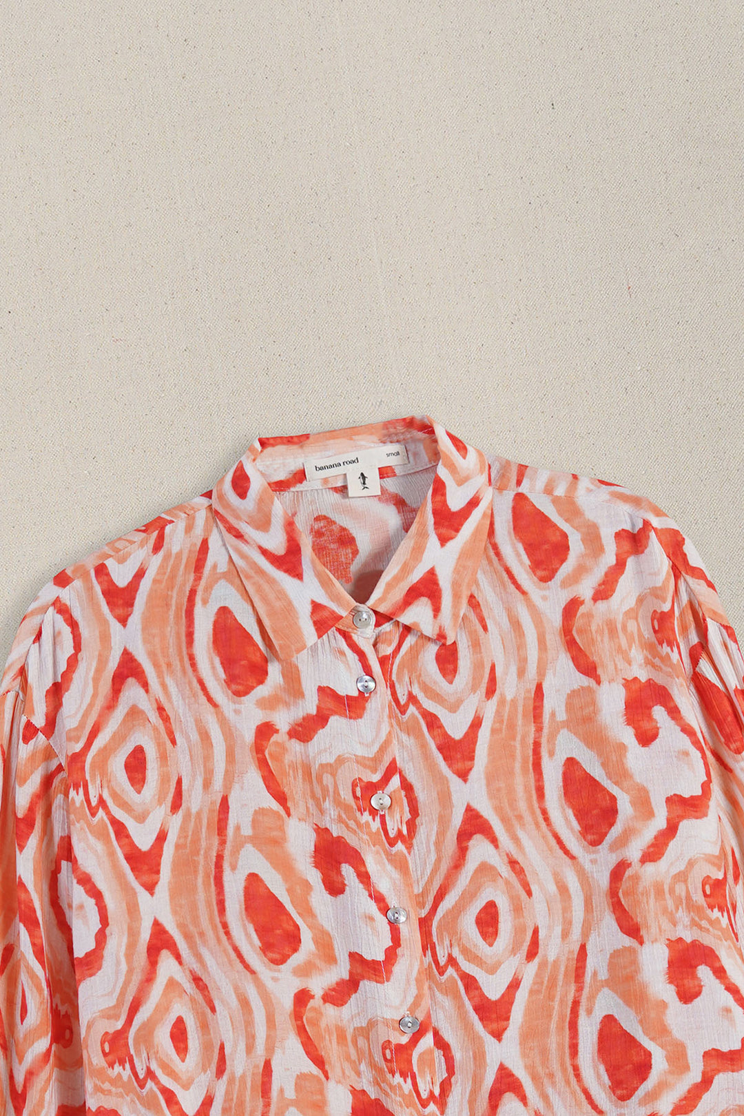 ORANGE TIDAL FLOW SHIRT