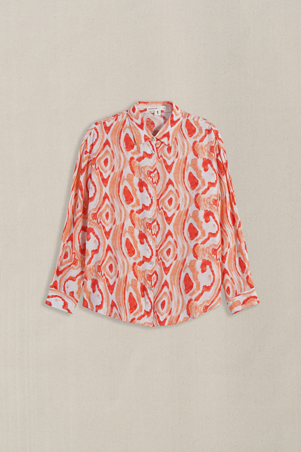 ORANGE TIDAL FLOW SHIRT