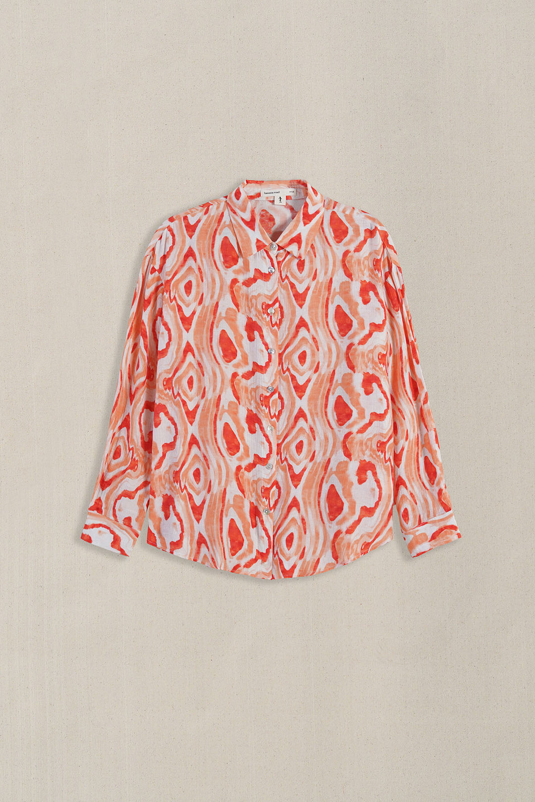 ORANGE TIDAL FLOW SHIRT