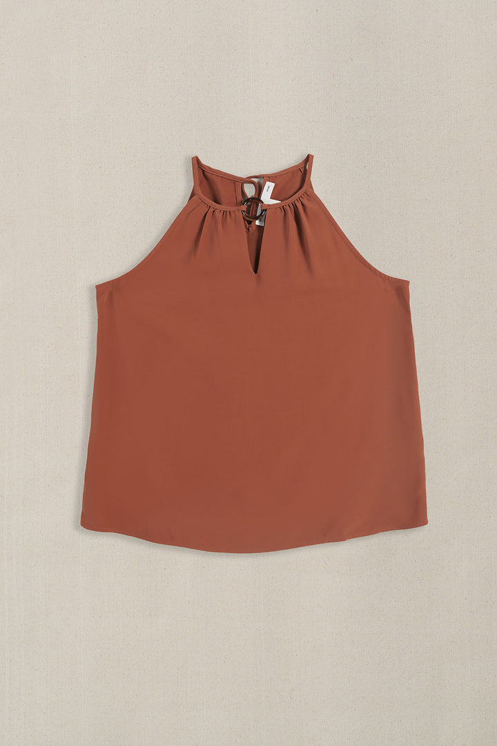 RUST COVE HALTER TOP