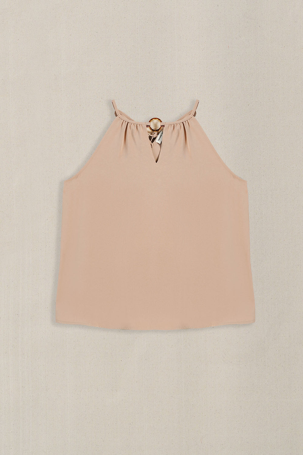 TAUPE COVE HALTER TOP