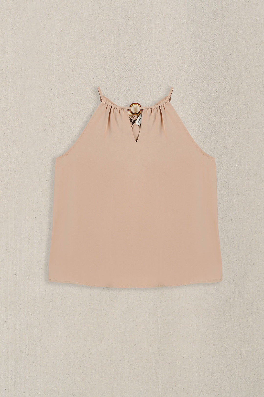 TAUPE COVE HALTER TOP