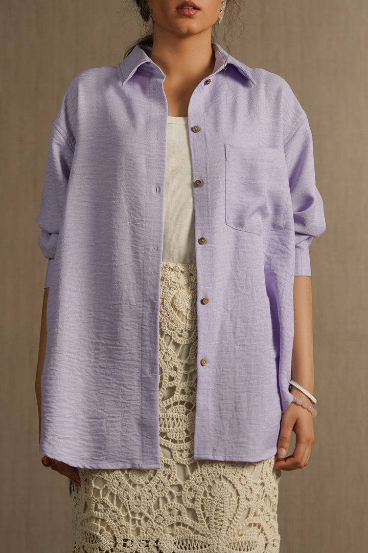 LAVENDER LAVENDER ROUTE SHIRT