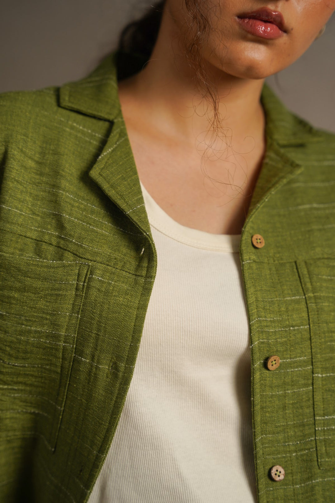 OLIVE OLIVE ROUTE SHIRT