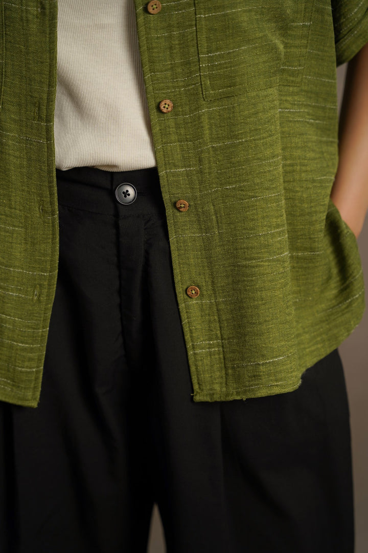 OLIVE OLIVE ROUTE SHIRT