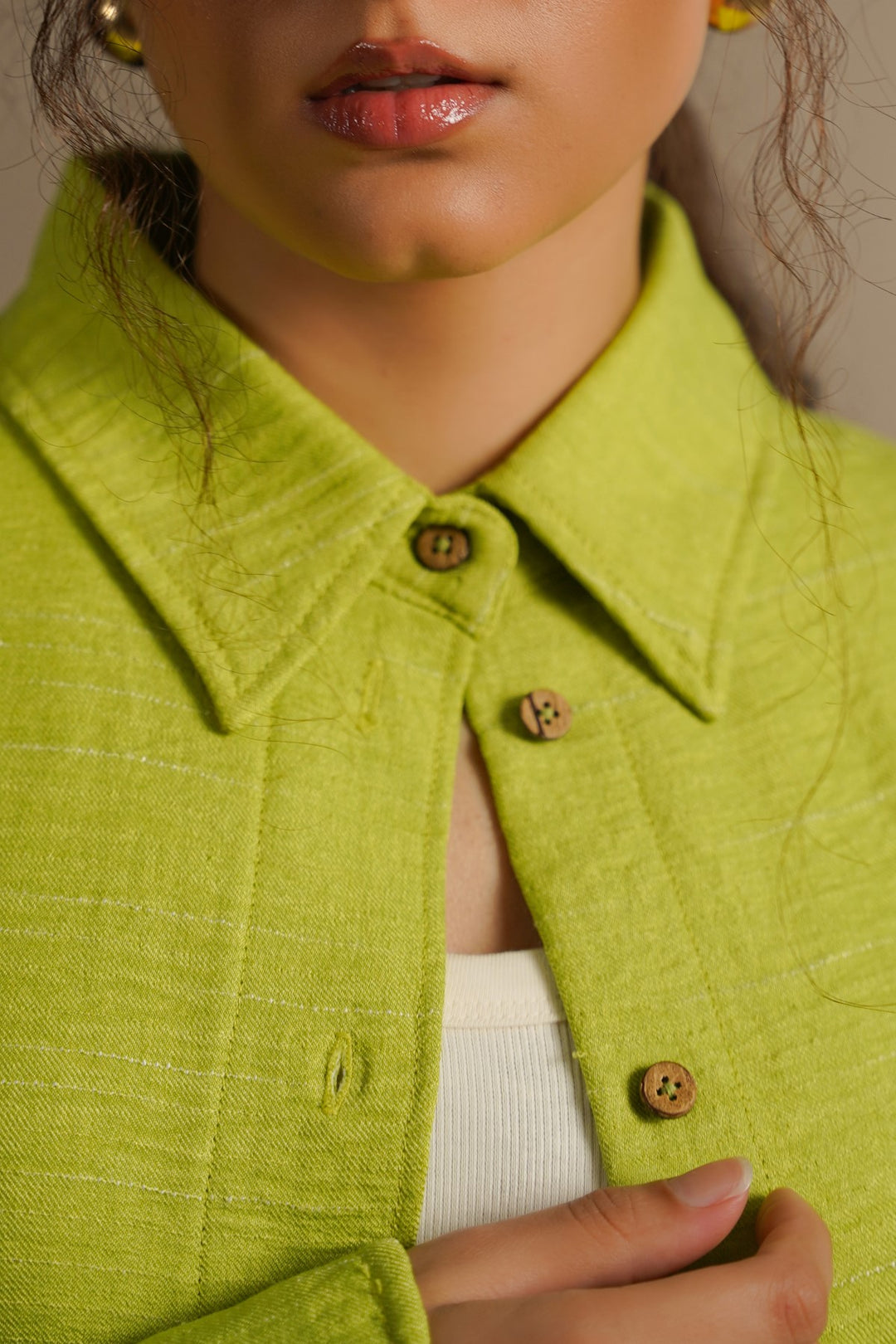LIME SUMMER SEA SHIRT
