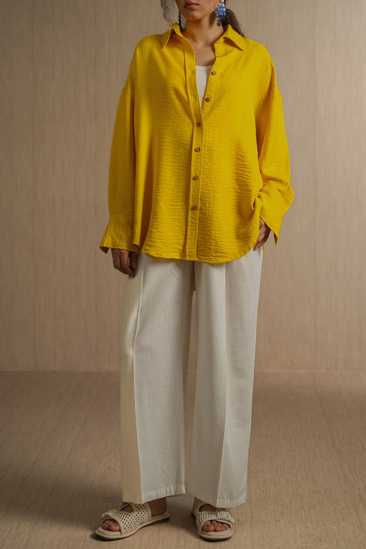 YELLOW SUNWASH SHIRT