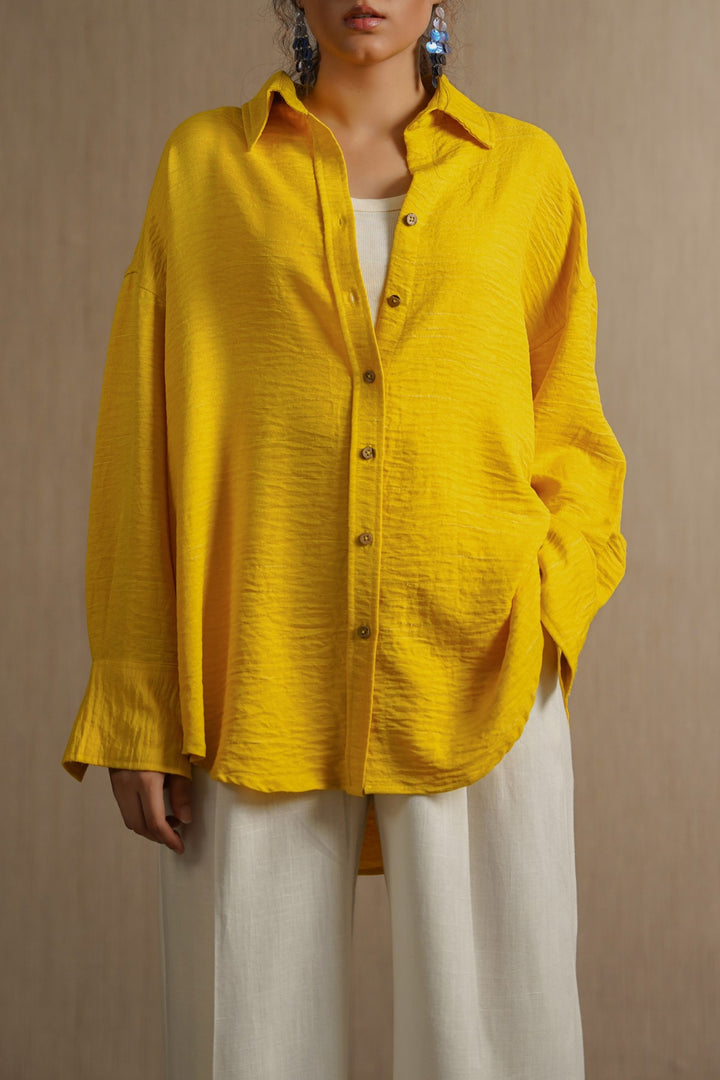 YELLOW SUNWASH SHIRT