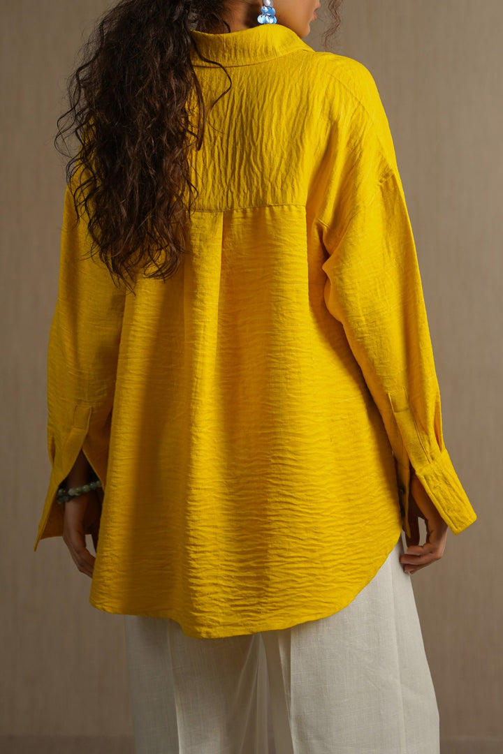 YELLOW SUNWASH SHIRT