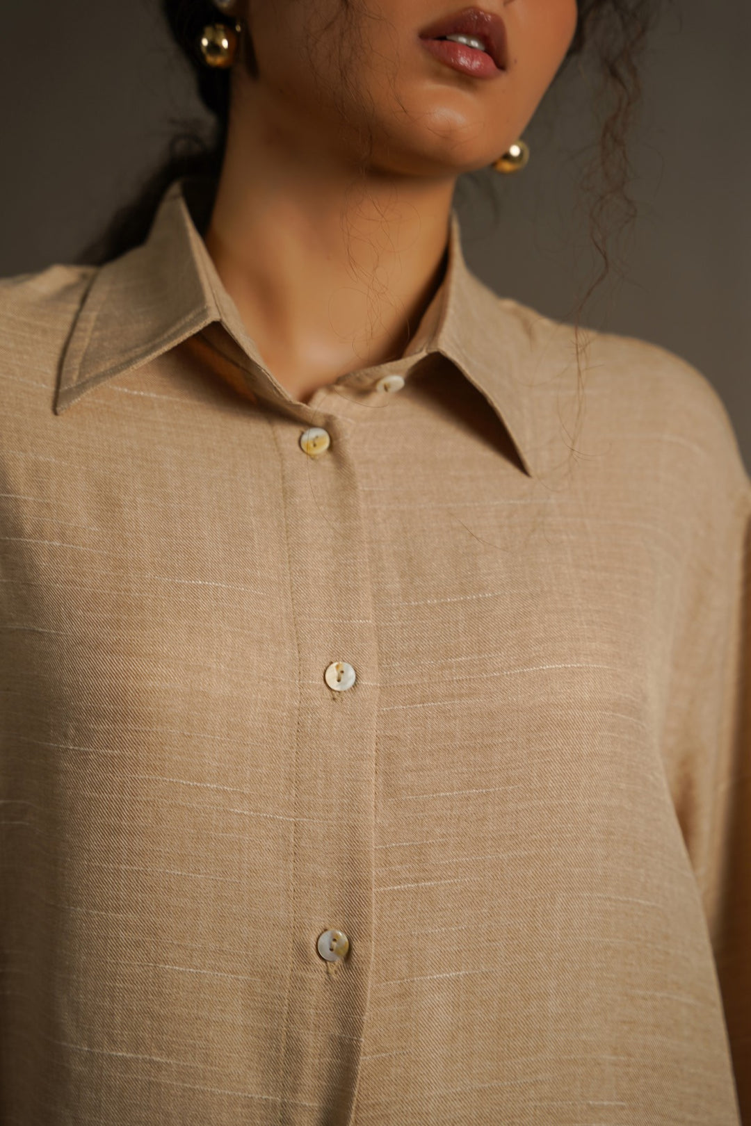 BEIGE STONE COAST LONG TUNIC