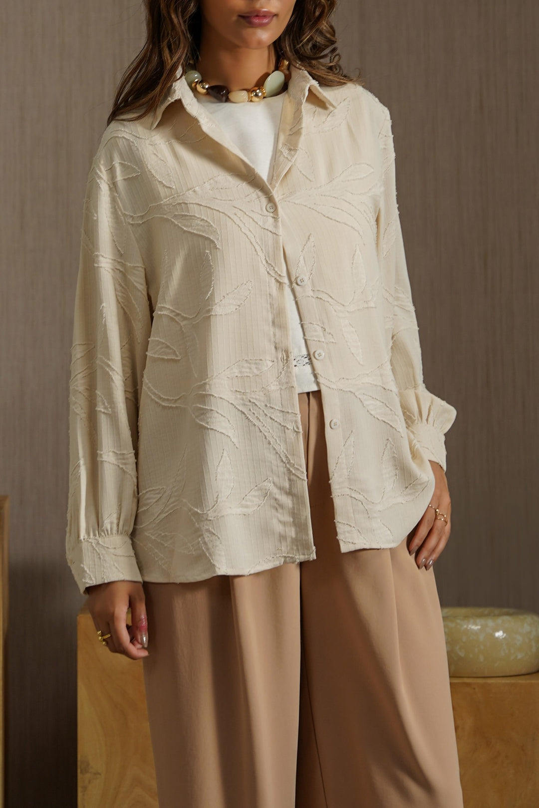 APRICOT WOMAN SHIRT&BLOUSE