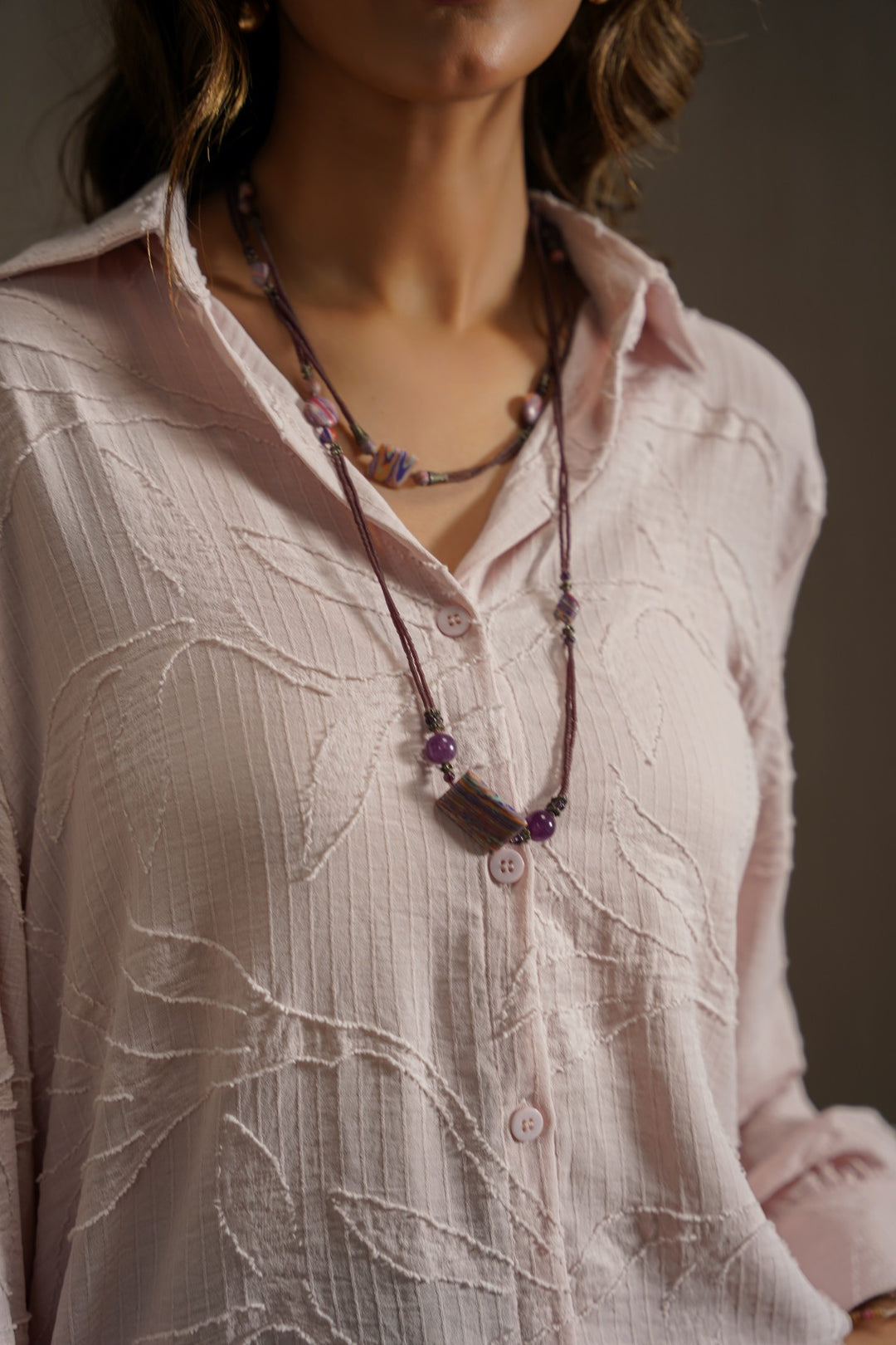 PINK WOMAN SHIRT&BLOUSE