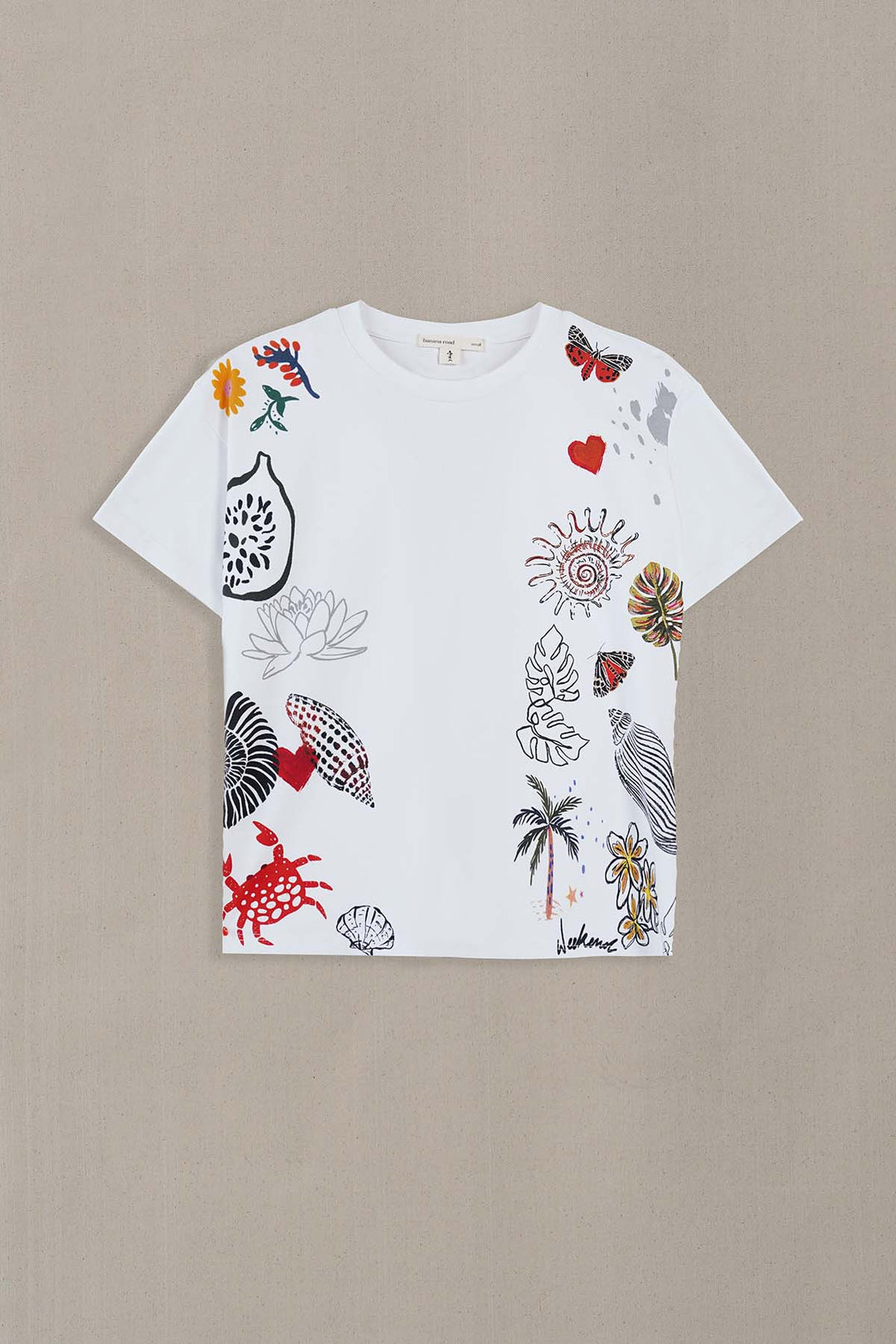 OFF WHITE ISLAND LOVE TEE