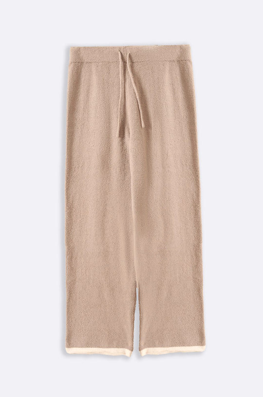 BEIGE MINKY LOUNGE PANTS