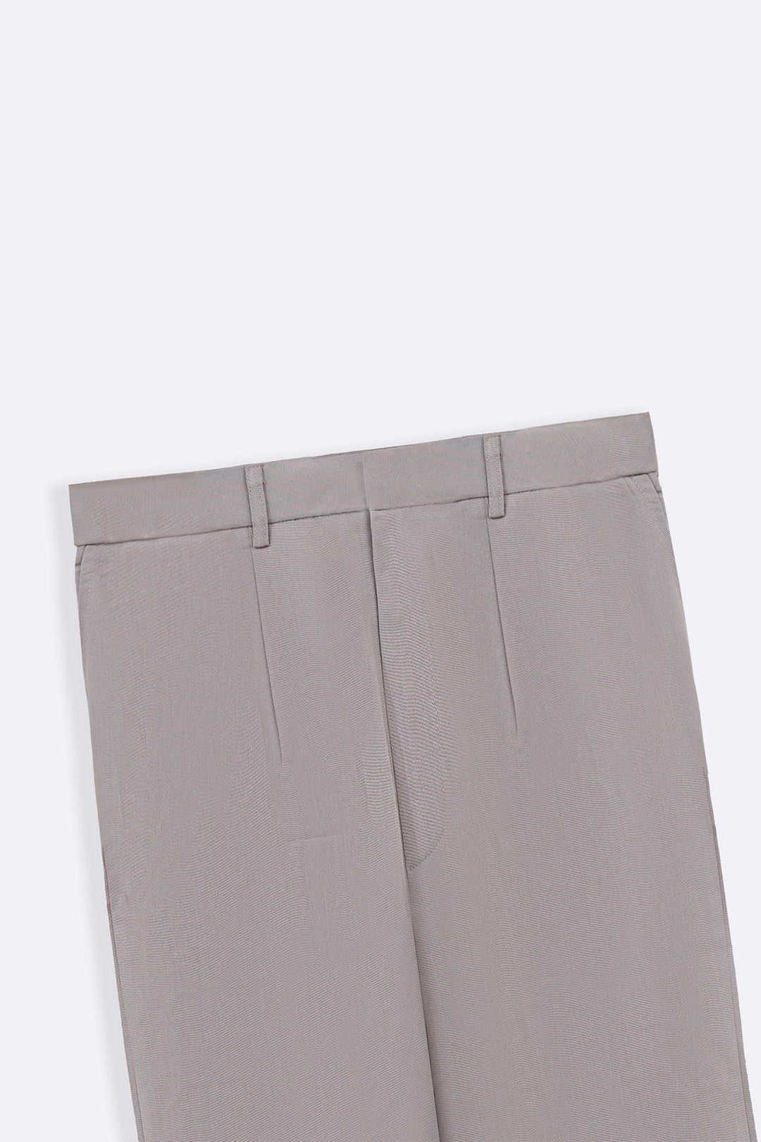 BEIGE WIDE LEG TROUSERS