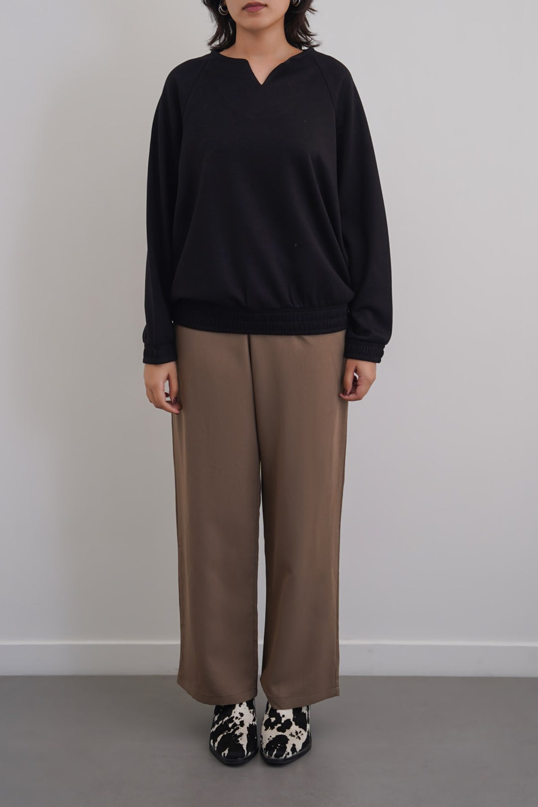 WIDE LEG TROUSERS