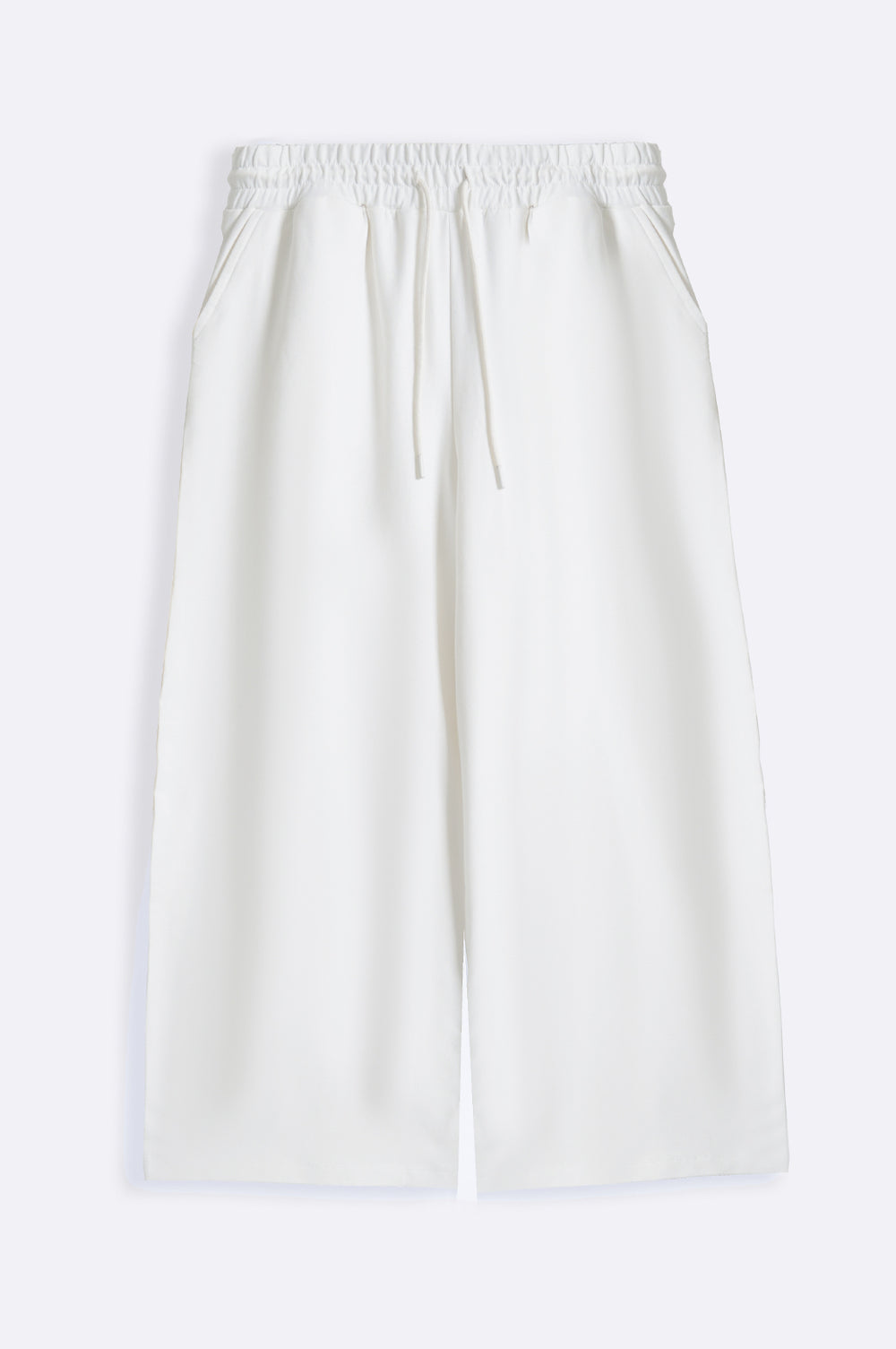 WHITE AZTEC PRINT TROUSERS