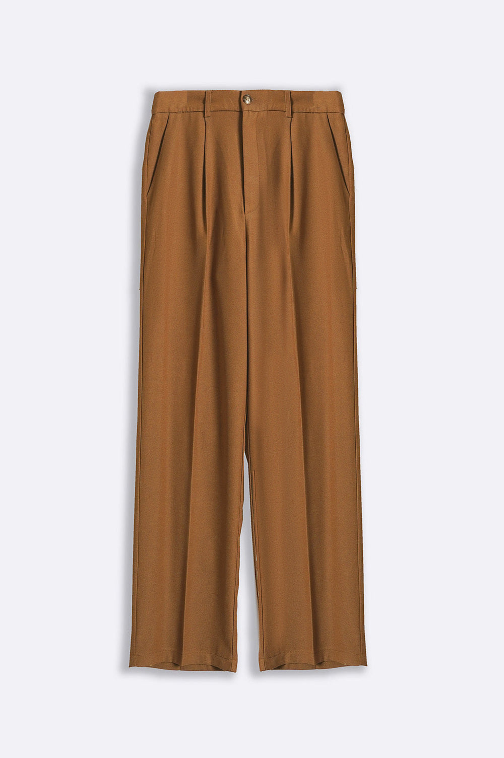 CAMEL TAILORED EASY PANTS