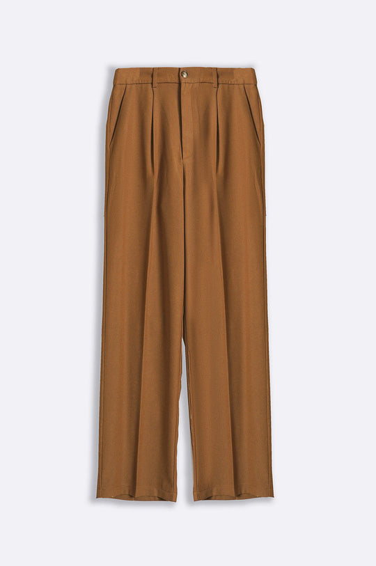 CAMEL TAILORED EASY PANTS