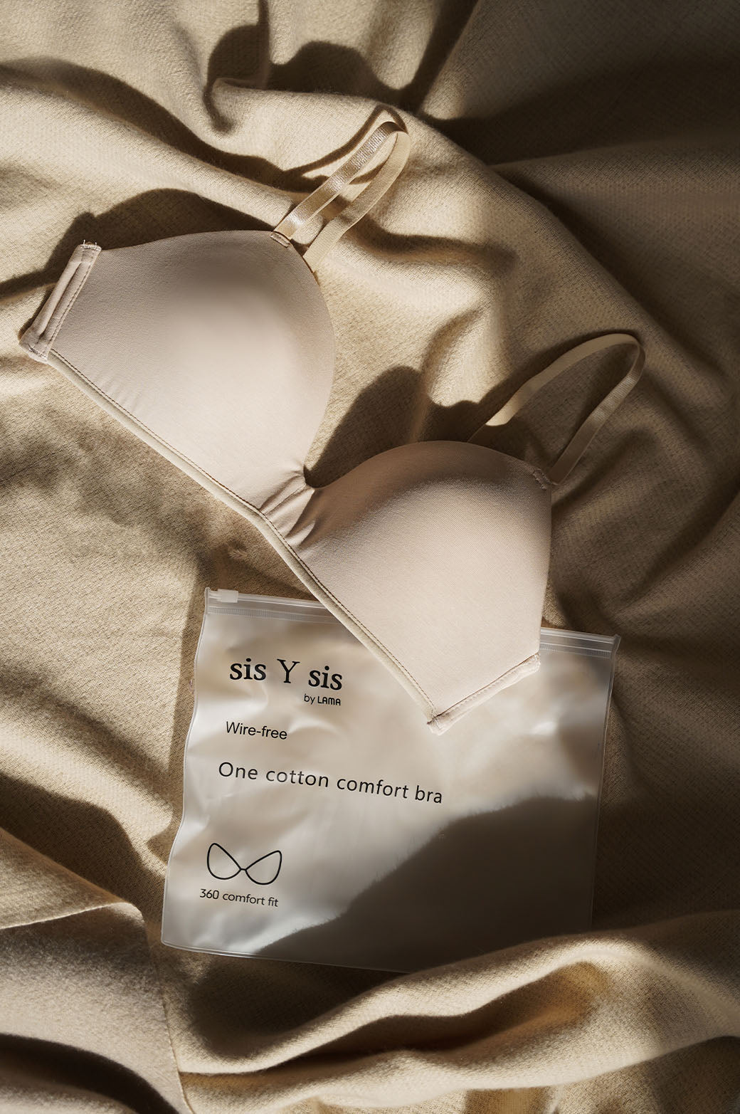 NUDE COTTON NON WIRED T-SHIRT BRA