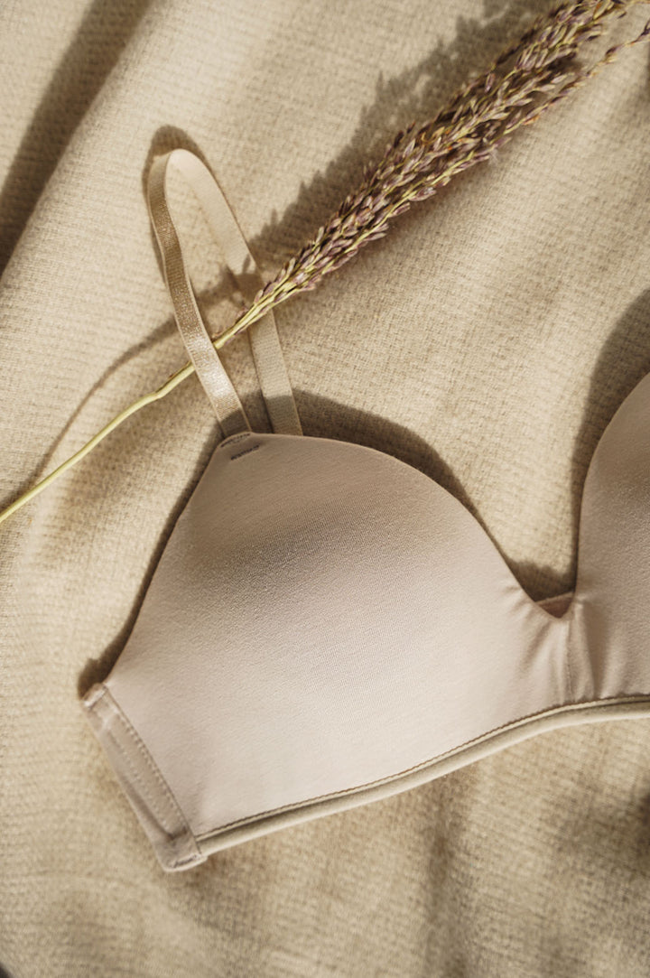NUDE COTTON NON WIRED T-SHIRT BRA