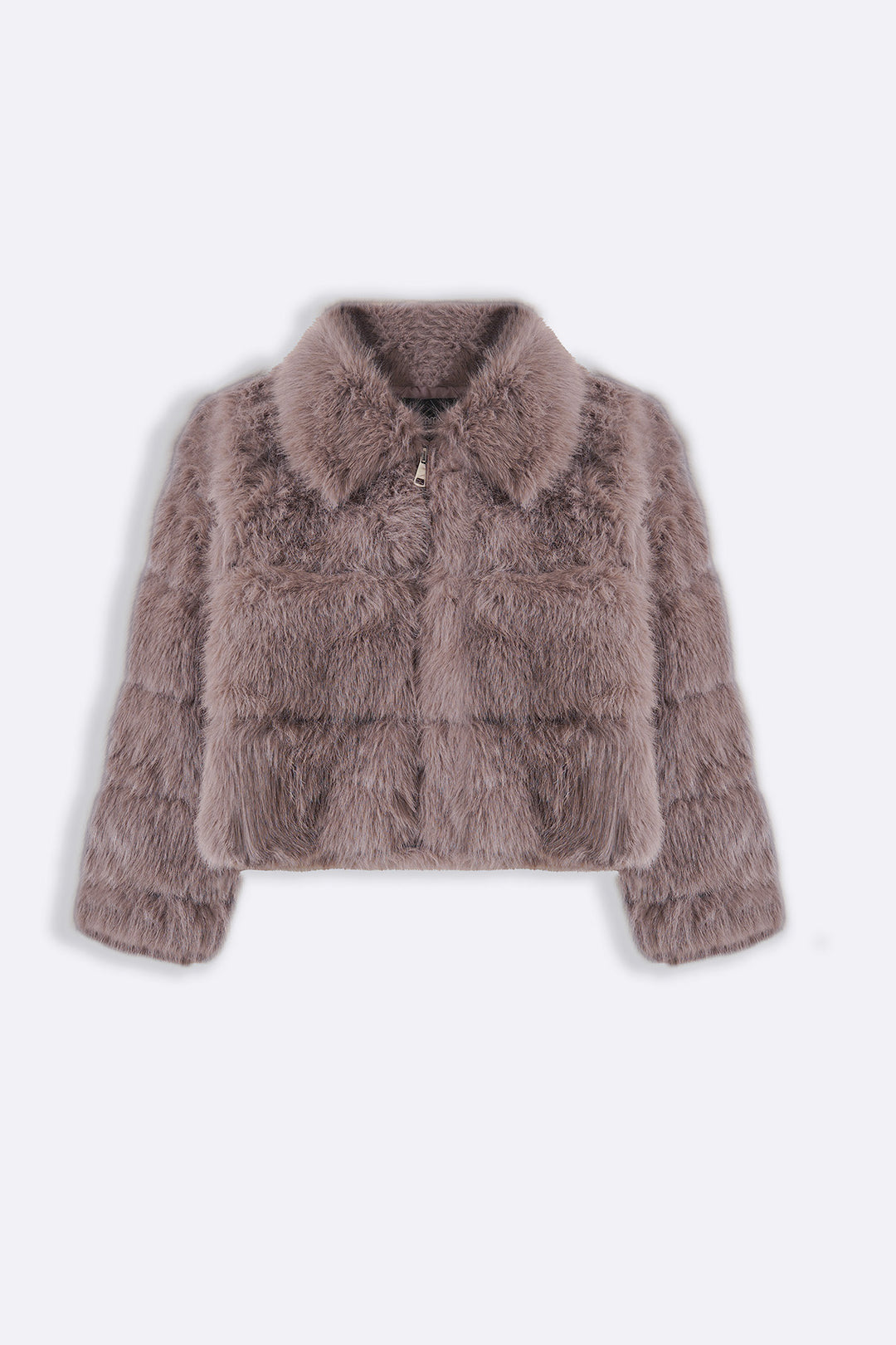 FUR ZIPPER JACKET