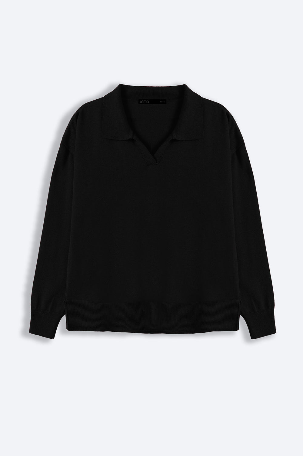 BLACK MICHIGAN POLO JUMPER
