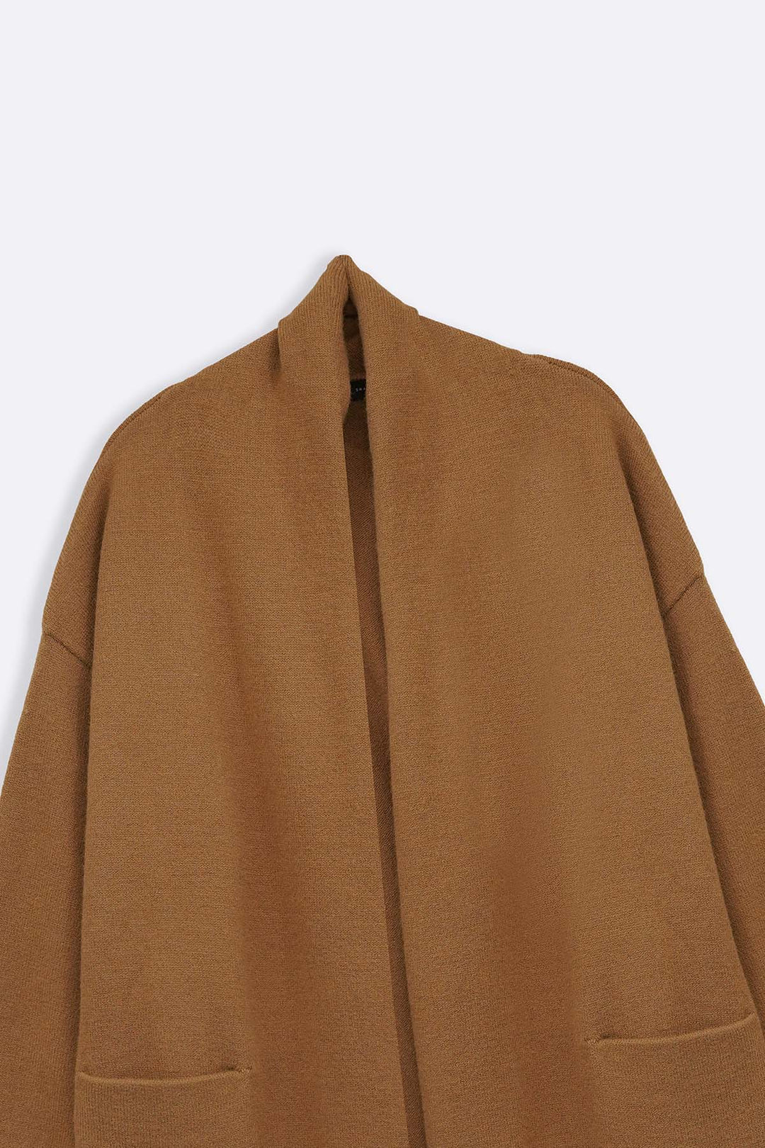 KHAKI THE MOM CARDIGAN