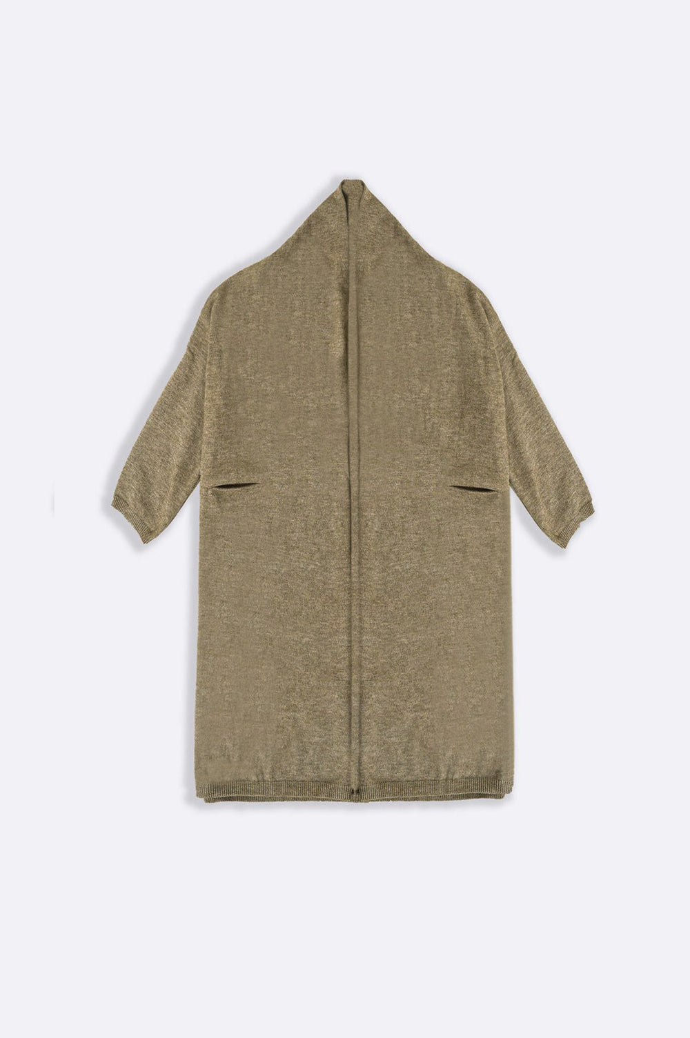 OAT WHITE THE MOM CARDIGAN