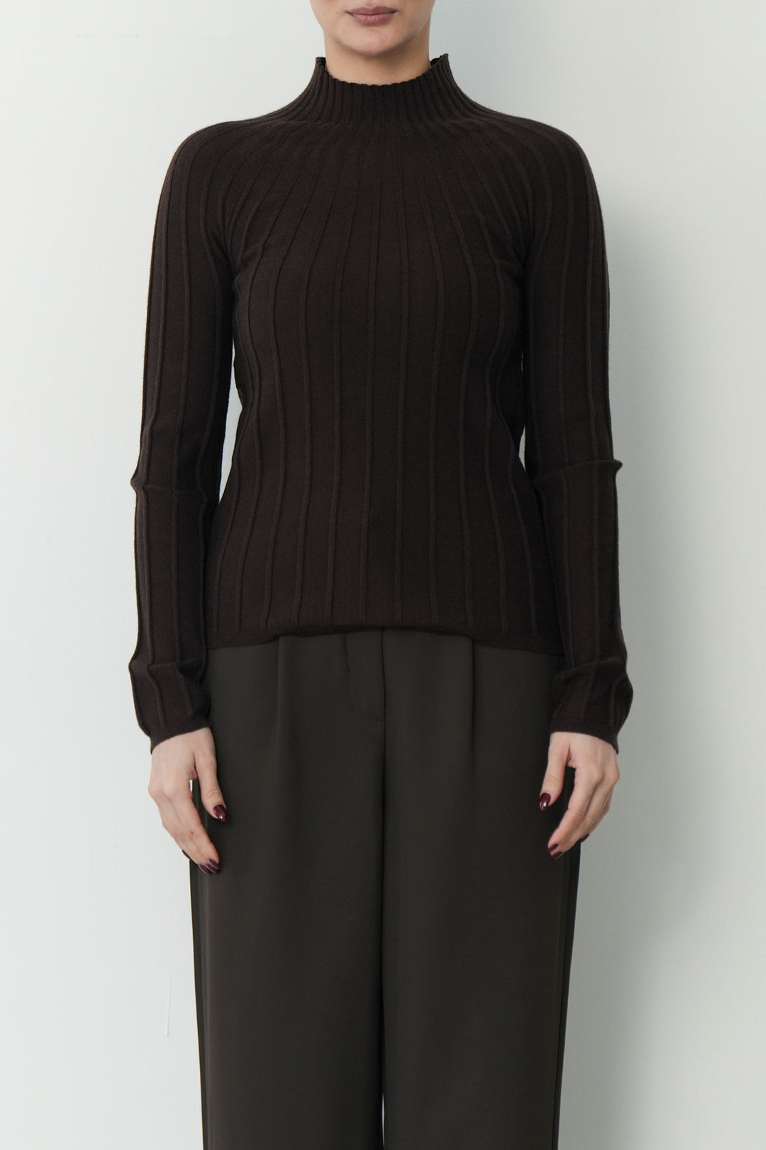 RIBBED BODYCON SWEATER