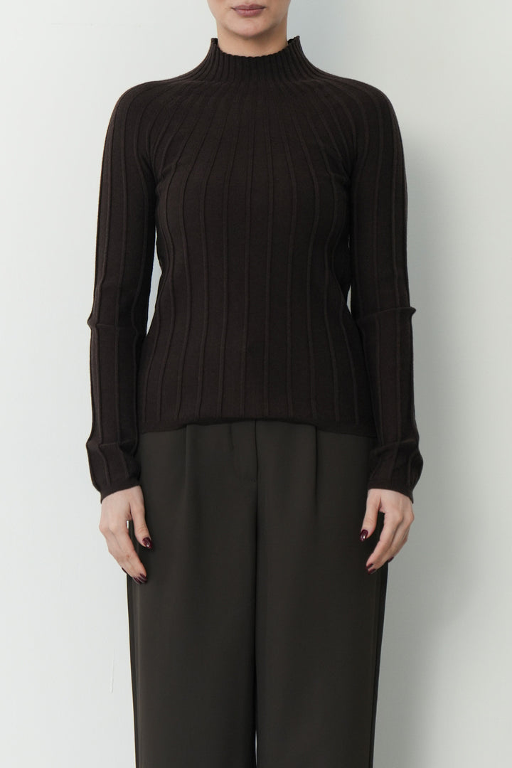 RIBBED BODYCON SWEATER