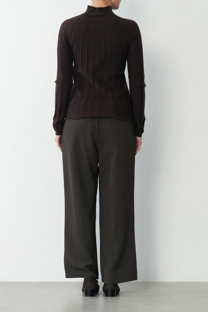 RIBBED BODYCON SWEATER