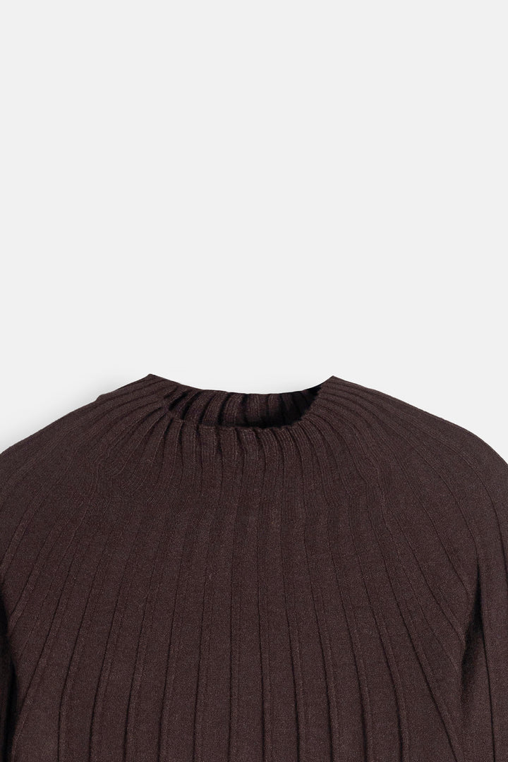 RIBBED BODYCON SWEATER